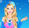 Barbie Winter Princess Dress Up
