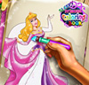 Sleepy Princess Coloring Book