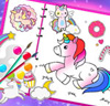 Fabulous Cute Unicorn Coloring Book