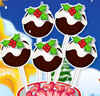 Christmas Pudding Cake Pops