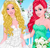 Princesses at Barbie's Wedding