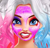 Harley Quinn Face Care and Make up